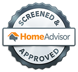 Screened & approved badge from HomeAdvisor
