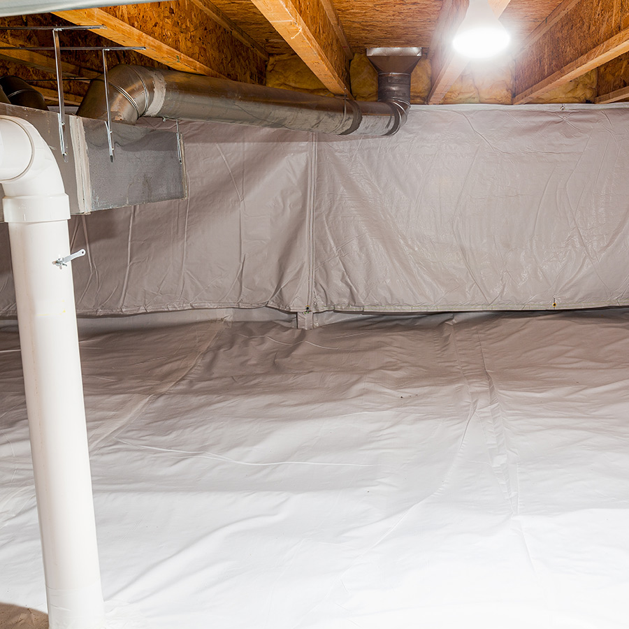 Professional-quality-crawl-space-encapsulation-in-new-construction-V2 Professional quality crawl space encapsulation in new construction