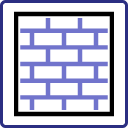 Icon showing tile and grout for cleaning